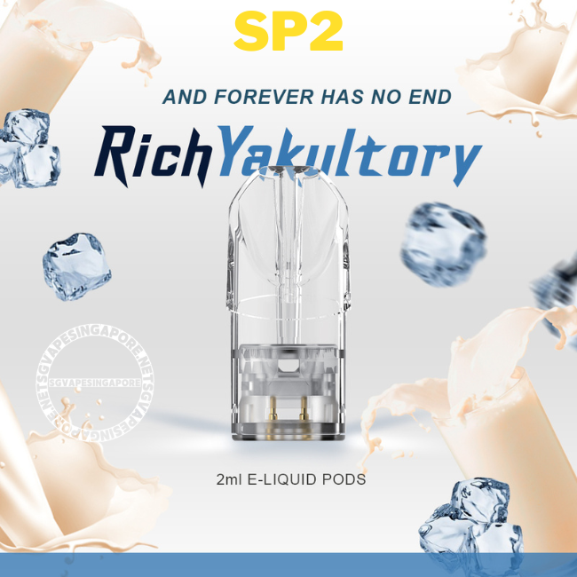 Get your hands on the SP2 Pod (Sp2 Device) in Singapore with SGvapeSingaporeโs delivery service. Experience the delicious flavor of SP2 Pure Lychee, rich yakultory and enjoy the convenience of getting it delivered right to your doorstep. Order yours now!